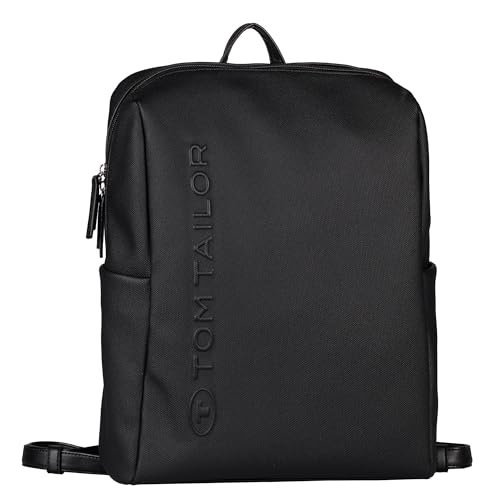 TOM TAILOR Damski plecak casual, czarny, czarny, m