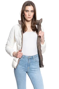 Kurtka Damska Wrangler Adele Reversible Jacket Chocolate Chip W4066Xgis      $    -Xs - Kurtki damskie - miniaturka - grafika 1