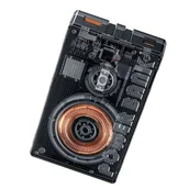 Powerbanki - WEKOME WP-331 Vanguard Series - Power bank indukcyjny 10000 mAh Super Charging z wbudowanym kablem USB-C & Lightning PD 20W + QC 22.5W MagSafe (Czar.. - miniaturka - grafika 1