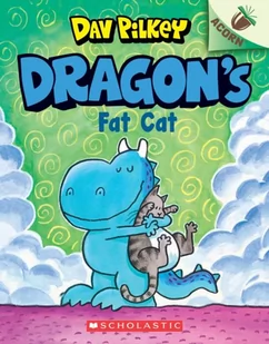 Dav Pilkey Dragons Fat Cat An Acorn Book Dragon #2) - Obcojęzyczne książki dla dzieci i młodzieży - miniaturka - grafika 1