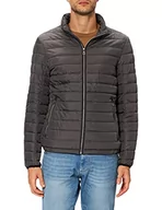 Kurtki męskie - bugatti Męska kurtka Blouson o kroju regular fit, szary, 50 - miniaturka - grafika 1