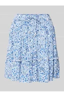 Spódnice - Spódnica mini rozkloszowana z czystej wiskozy model IBIZA - Only - miniaturka - grafika 1