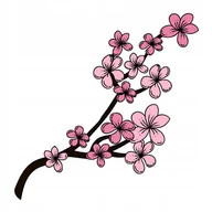 Pasmanteria - Naprasowanka Kwiaty Termo Naklejka Aplikacja - miniaturka - grafika 1