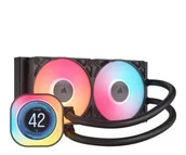 Chłodzenie wodne - Corsair iCUE LINK TITAN 240 RX LCD 2x120mm - miniaturka - grafika 1