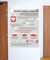 Naklejki na ścianę - Naklejka na ścianę: Symbole Narodowe 52x40cm - miniaturka - grafika 1