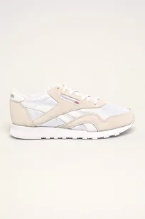 Reebok Buty Cl Nylon FV4507 White/White/Lgtgre - Buty sportowe damskie - miniaturka - grafika 1