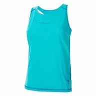 Koszulki i topy damskie - Trangoworld Trangoworld damska koszulka, niebieski turkusowy/ciemnoniebieski, 2XL PC007998 - miniaturka - grafika 1