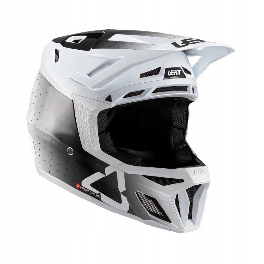 Leatt Kask Rowerowy Mtb Gravity 8.0 V24 Helmet White Kolor Biały/cza