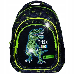 PLECAK SZKOLNY TORNISTER DLA CHŁOPCA KLASA 1 3 DINOZAUR DINOZAURY - Plecaki szkolne i tornistry - miniaturka - grafika 1