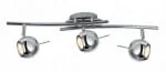 Lampy sufitowe - Santorini - listwa 3 płomienna chrom 827513-06 - miniaturka - grafika 1