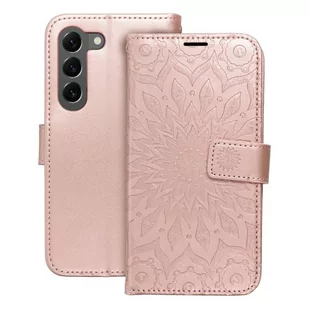 OEM Kabura MEZZO Book do Samsung S23 mandala złoty róż - Etui i futerały do telefonów - miniaturka - grafika 1