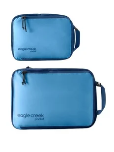 Eagle Creek Isolate Compression Cube Set Blue Down - Akcesoria podróżnicze - miniaturka - grafika 1