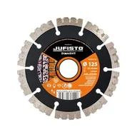 Tarcze do pił - Tarcza diamentowa 125 x 2,0 x 22,23 mm wysokość segmentu 10 mm typ ostrza KU Jufisto - miniaturka - grafika 1