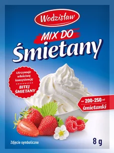 Wodzisław Mix do śmietany 8 g - Dodatki do ciast w proszku - miniaturka - grafika 1