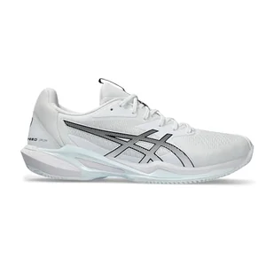 ASICS Solution Speed FF 3 Clay, Męskie trampki 43.5 EU, Biały czarny, 43.5 EU - Trampki męskie - miniaturka - grafika 1