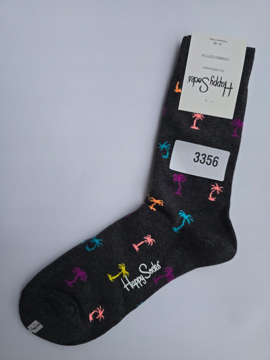 Kolorowe skarpety Happy Socks unisex rozmiar 41-46 (3356)