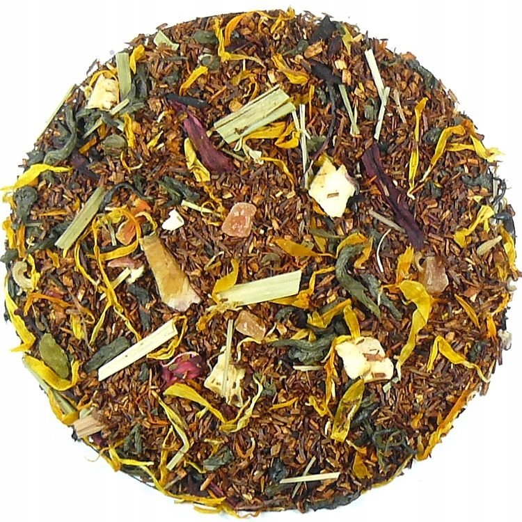 Herbata Rooibos Pocałunek Słońca Papaja jabłko 1kg