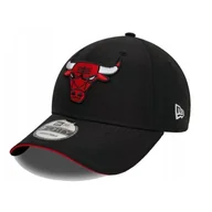Czapki i chusty sportowe męskie - Czapka z daszkiem New Era 9FORTY NBA Chicago Bulls Microfibre Black - 60595181 - miniaturka - grafika 1
