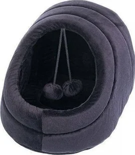 Diamsil DIAMSIL-BUDA KLAUS CZARNA 40x35x30 - Legowiska dla kotów - miniaturka - grafika 1