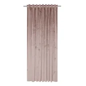 Zasłony - Zasłona welurowa Tony różowa 200 x 280 cm na taśmie Inspire - miniaturka - grafika 1