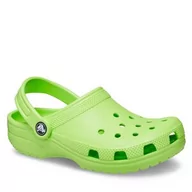 Klapki i japonki damskie - Klapki Crocs - Classic Kids Clog T Limeade 206990 3UH - miniaturka - grafika 1