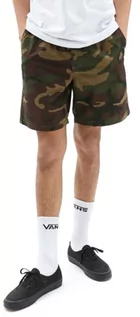 Spodnie i spodenki dla chłopców - Vans RANGE CAMO męskie spodenki lniane - XL - grafika 1