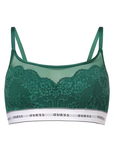 GUESS - Gorset damski, zielony - Biustonosze - miniaturka - grafika 1