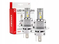 Żarówki samochodowe - Żarówki Samochodowe LED Seria X2 Amio H4 Canbus Hq - miniaturka - grafika 1