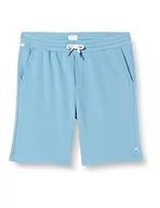 Bluzy męskie - Q/S by s.Oliver Bluza męska, niebieska, L, niebieski, L - miniaturka - grafika 1