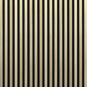 Panele ścienne i boazeria - Panele ścienne 3D Lamel na czarnym filcu 265X30 Dąb Premium 6 lameli - miniaturka - grafika 1