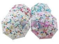 Parasolki dla dzieci - Parasol dziecięcy z gwizdkiem Jednorożce mix - miniaturka - grafika 1