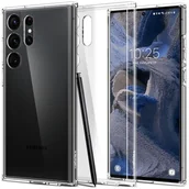 Etui i futerały do telefonów - Spigen Etui Ultra Hybrid do Samsung Galaxy S23 Ultra Przezroczysty - miniaturka - grafika 1