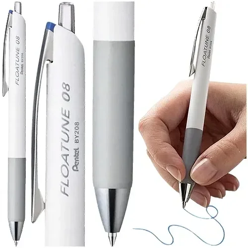 Pióro Kulkowe Długopis Automatyczny Pentel Floatune 0.8 Mm By208 Niebieski