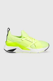 Sneakersy damskie - Puma sneakersy Muse X5 Pop Wns 384098 kolor zielony - grafika 1