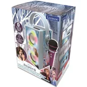 Zabawki interaktywne dla dzieci - Lexibook, Przenośny Głośnik Bluetooth Frozen Z Mikrofonem I Niesamowitymi Efektami Świetlnymi Btp180Fzz - miniaturka - grafika 1