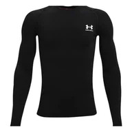 Koszulki sportowe męskie - Koszulka fitness męska Under Armour Ua Hg Armour Comp LS - miniaturka - grafika 1