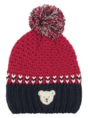 Czapeczki dla niemowląt - Steiff Dzianinowa czapka w kolorze czarno-czerwonym - miniaturka - grafika 1