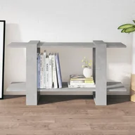 Regały - Regał na książki, szarość betonu, 100x30x51cm - miniaturka - grafika 1