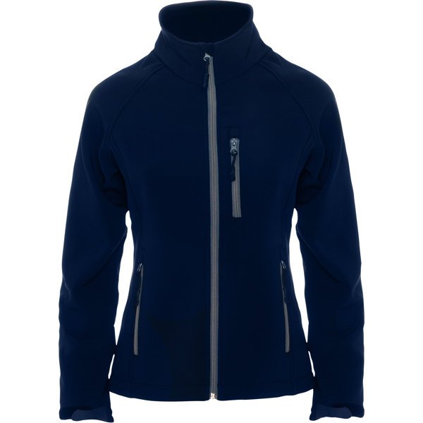 Kurtka Damska SOFTSHELL MEMBRANA Bez Kaptura ROLY SS6433 NAVY BLUE XL