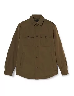 Armani Exchange Męska kurtka z długimi rękawami, duże przednie kieszenie, casualowy krój, Crocodile, XXL - Kurtki męskie - miniaturka - grafika 1