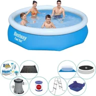 Baseny ogrodowe - Bestway Fast Set 305x76 cm Rund - oferta kombinacji basenowych - miniaturka - grafika 1