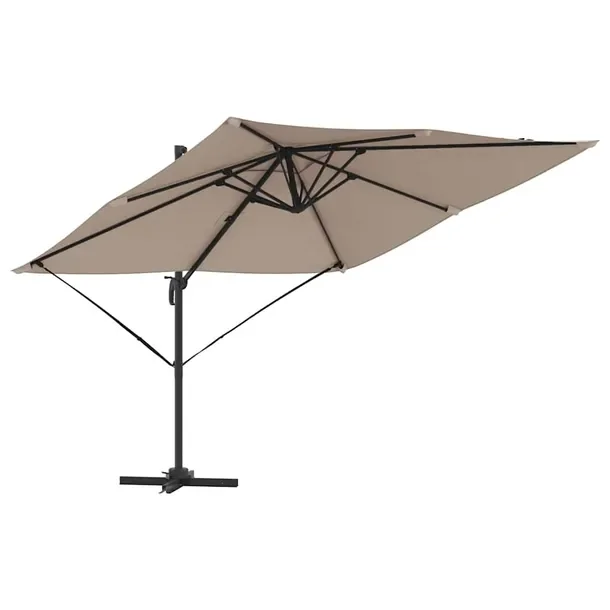 Parasol Roma Ciemnoszary 286 x 284 x 265 cm
