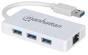 Huby USB - Manhattan HUB USB 3Port USB 3.0 507578 - miniaturka - grafika 1