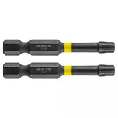 Wkrętarki - Graphite Bity udarowe TX27 x 50 mm, 2 szt. TOP-56H527 - miniaturka - grafika 1