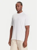 Koszulki męskie - Quiksilver T-Shirt EQYZT08204 Biały Regular Fit - miniaturka - grafika 1