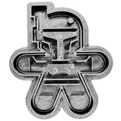 Formy do ciast - Foremka Do Ciastek Lub Ciastoliny W Kształcie Mandalorian Z Star Wars - miniaturka - grafika 1