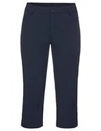 Spodnie damskie - VAUDE VAUDE Yaki Pants II spodnie damskie 3/4 niebieski Eclipse 36 408197500360 - miniaturka - grafika 1