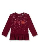 Kaftaniki dla niemowląt - Sanetta Kidswear Koszulka w kolorze bordowym - miniaturka - grafika 1