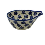 Świeczniki - Ceramiczna podstawka na łyżkę Ceramika Bolesławiec - miniaturka - grafika 1