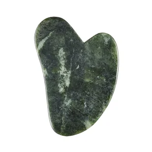 Glov Gua Sha kamień do masażu twarzy i szyi z jadeitu Green - Masażery - miniaturka - grafika 1